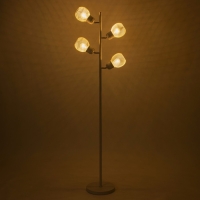 Торшер "Эдиссон" 4хЕ27 40Вт белый 25х25х150см