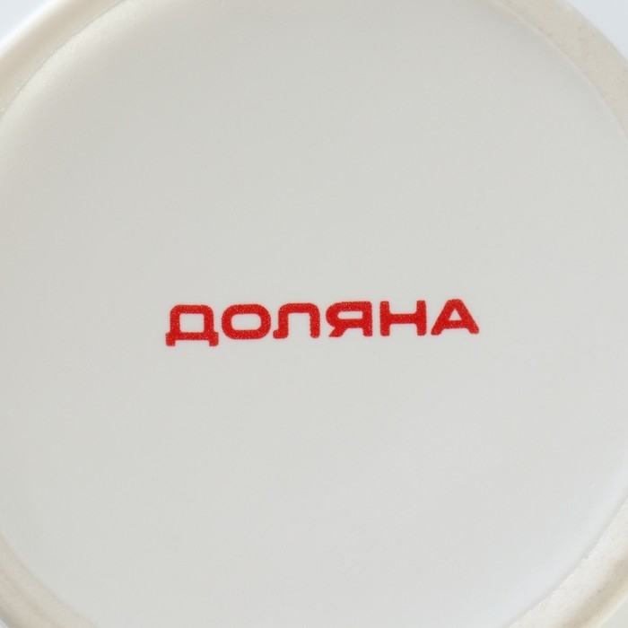 Кружка фарфоровая Доляна «Поцелуй», 380 мл, цвет белый Кружка фарфоровая Доляна «Поцелуй», 380 мл, цвет белый