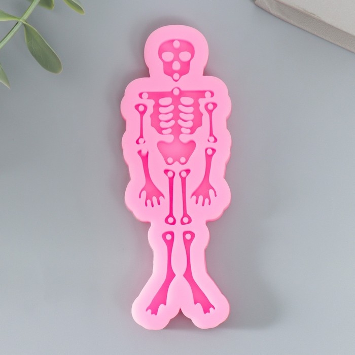Молд силикон Молд силикон "Скелет" 10 частей 10,5х4х0,8 см