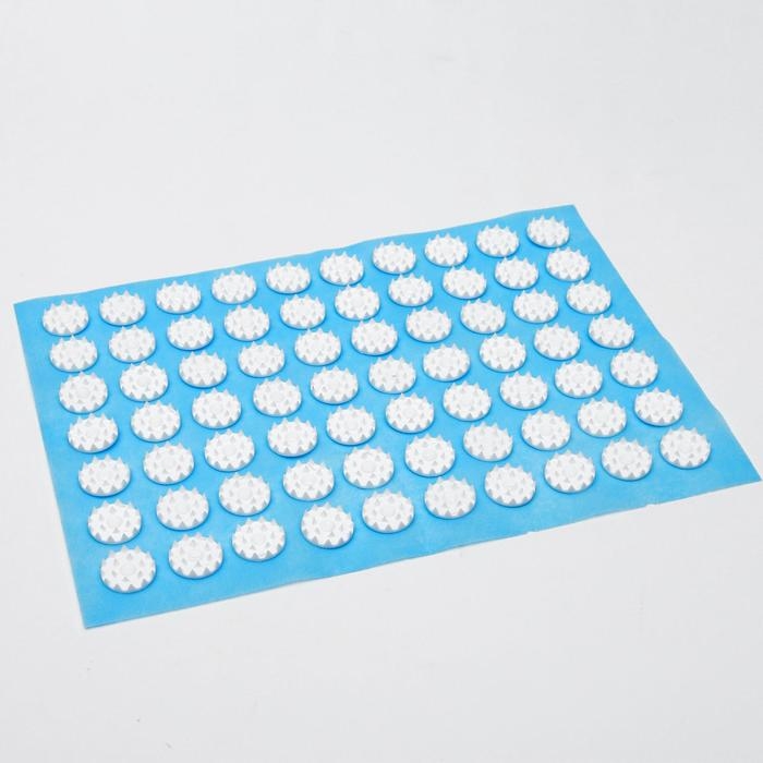 Аппликатор Аппликатор "Кузнецова", 70 колючек, спанбонд, 23 х 32 см, голубой.