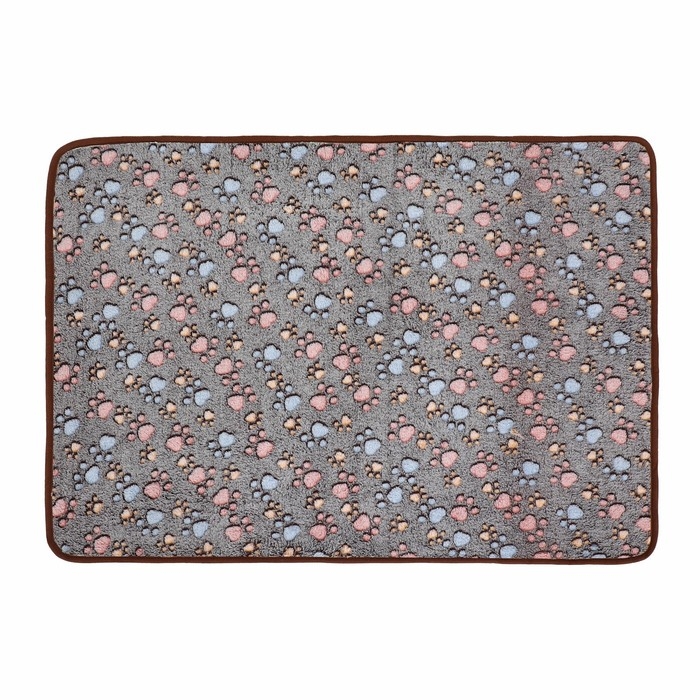 Плед для животных Плед для животных "С любовью", 104 х 72 см, серый