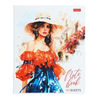 Тетрадь 48 листов в клетку "Следуй за мечтой", обложка мелованный картон, матовая ламинация, блок офсет 65г/м2, МИКС 5 видов Тетрадь 48 листов в клетку "Следуй за мечтой", обложка мелованный картон, матовая ламинация, блок офсет 65г/м2, МИКС 5 видов