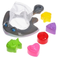 Набор игрушек для ванны &laquo;Поймай рыбку&raquo;, сачок + 5 игрушек