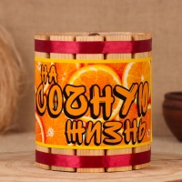 Бочка-копилка "На сочную жизнь", 14х12х12 см Бочка-копилка "На сочную жизнь", 14х12х12 см