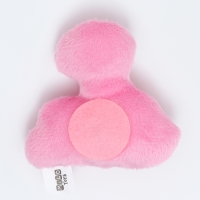 Магнит новогодний мягкий &laquo;Змея&raquo;, розовая