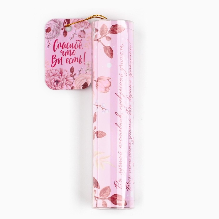 Ручка шариковаяподарочная &laquo;Учителю, который вдохновляет&raquo;, металл, синяя паста, 1.0 мм