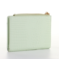 Кошелёк женский на кнопке, цвет зелёный Кошелёк женский на кнопке, цвет зелёный