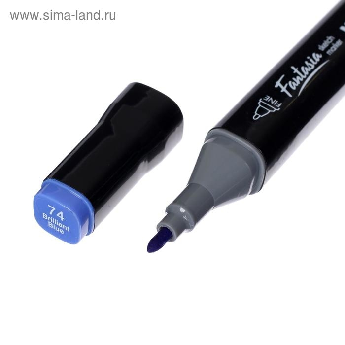 Маркеры для скетчинга двусторонние Mazari Fantasia, 204 цвета (2 маркера-блендера) Маркеры для скетчинга двусторонние Mazari Fantasia, 204 цвета (2 маркера-блендера)