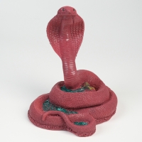 Фигура "Кобра малая" бургунди, 20 см