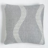 Наволочка декоративная Этель &laquo;Волны&raquo; цвет серый 40х40 см, 100% хлопок