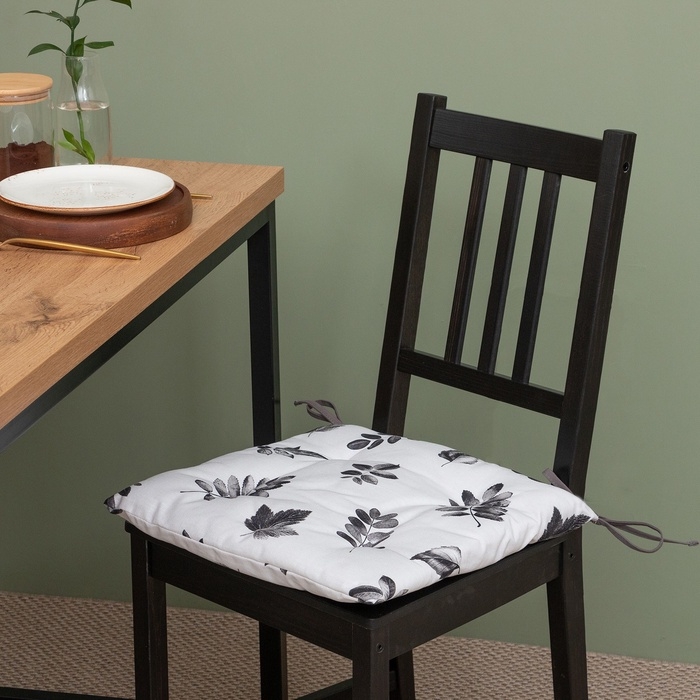 Сидушка на стул Этель Impression 42х42 см, 100% хлопок, репс 210 г/м2 Сидушка на стул Этель Impression 42х42 см, 100% хлопок, репс 210 г/м2