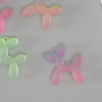 Подвеска для творчества пластик "Воздушный шарик - Собачка" МИКС матовая 1,1х4,5х4,7 см Подвеска для творчества пластик "Воздушный шарик - Собачка" МИКС матовая 1,1х4,5х4,7 см