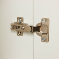 Пенал для ванной комнаты 500 с корзиной для белья, белый, 50 х 33 х 185 см