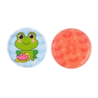 Мемо-игра: развивающие наклейки - присоски многоразовые для игры в ванной &laquo;Забавные животные&raquo;, найди пару, 6 пар, 12 стикеров EVA, Крошка Я