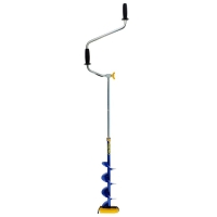 Ледобур NERO-MINI-130Т телескопический, L-шнека-0.36 м, L-транспортировочная 0.6 м, L-рабочая 1 м, 2.25 кг Ледобур NERO-MINI-130Т телескопический, L-шнека-0.36 м, L-транспортировочная 0.6 м, L-рабочая 1 м, 2.25 кг