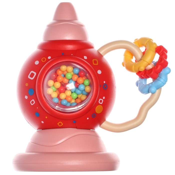 Погремушка «Труба», цвет красный, Крошка Я Погремушка «Труба», цвет красный, Крошка Я