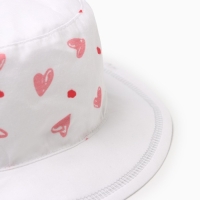 Панама детская, цвет белый, размер 48-50 Панама детская, цвет белый, размер 48-50