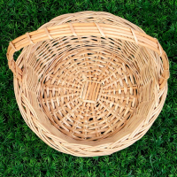 Корзина &laquo;Карина&raquo;, №2, Dдно=21 см, Dверх=28 см, H=8/29 см, ива