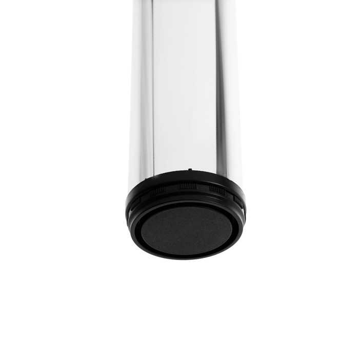 Опора с боковым креплением, 60x820 мм цвет  хром