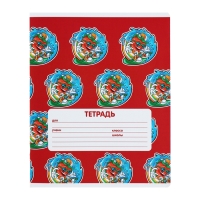 Комплект тетрадей из 10 штук, 24 листа в клетку Calligrata "Сочный Микс. Паттерн", обложка мелованная бумага, ВД-лак, блок №2, белизна 75% (серые листы), 5 видов по 2 штуки