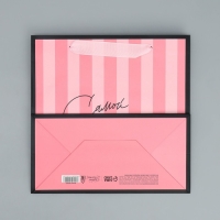 Пакет подарочный ламинированный квадратный, упаковка, &laquo;Лучшая&raquo;, 22 х 22 х 11 см