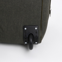 Сумка дорожная на колёсах, отдел на молнии, с увеличением, 2 наружных кармана, цвет хаки Сумка дорожная на колёсах, отдел на молнии, с увеличением, 2 наружных кармана, цвет хаки