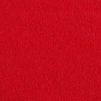 Салфетка махровая 30х30см (фас 5шт) красный,360 г/м, хл100%