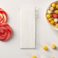 Форма для леденцов Доляна &laquo;Цифры-мальчики&raquo;, силикон, 22&times;14&times;1 см, 10 ячеек (5,5&times;3,5 см), с палочками, цвет синий