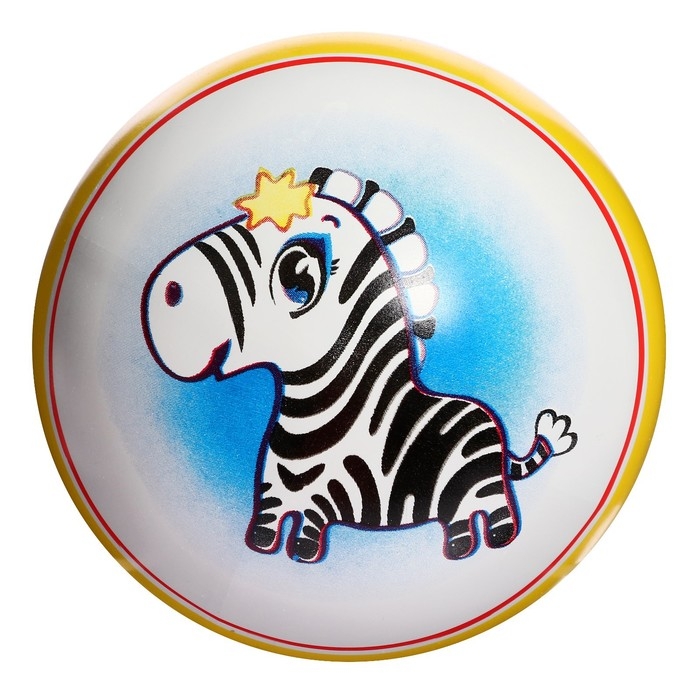 Мяч резиновый, с рисунком, диаметр 12,5 см, цвета МИКС Мяч резиновый, с рисунком, диаметр 12,5 см, цвета МИКС