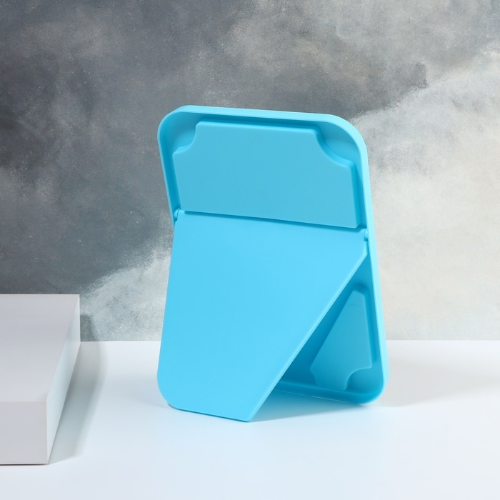 Зеркало настольное, зеркальная поверхность 13 х 19,5 см, цвет МИКС Зеркало настольное, зеркальная поверхность 13 х 19,5 см, цвет МИКС