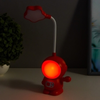 Настольная лампа "Астронавт" МИКС LED 3Вт USB АКБ 9х7х21 см RISALUX Настольная лампа "Астронавт" МИКС LED 3Вт USB АКБ 9х7х21 см RISALUX