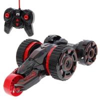 Машина радиоуправляемая перевёртыш &laquo;Хищник&raquo;, работает от аккумулятора, цвет красный