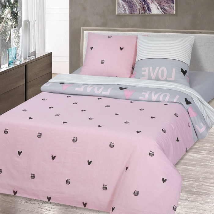 Постельное бельё евро Артпостель &laquo;Гламур&raquo;, 200х215, 220х240, 70х70см - 2шт