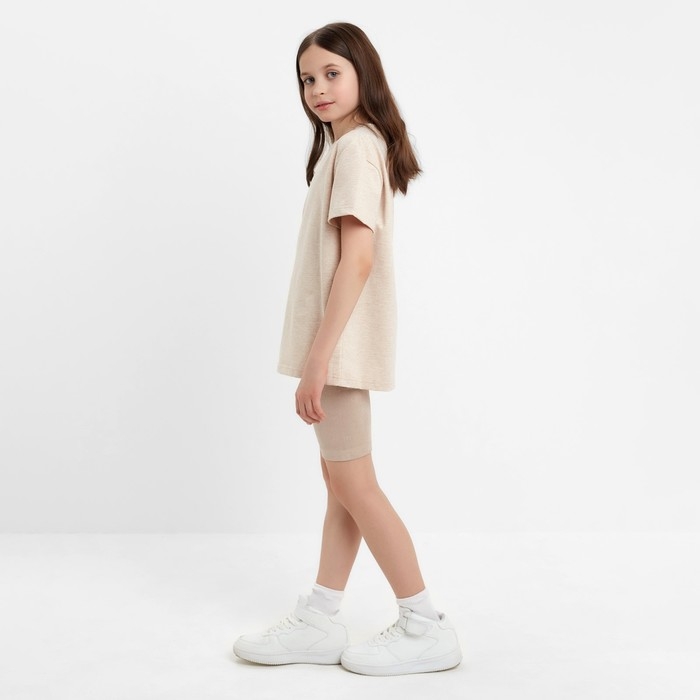 Велосипедки детские MINAKU: Casual Collection KIDS цвет грязно-розовый, рост 152 Велосипедки детские MINAKU: Casual Collection KIDS цвет грязно-розовый, рост 152