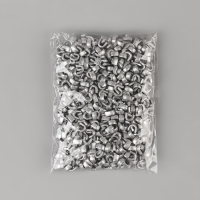 Верхний ограничитель для молнии, металлический, №8, 1000 ± 20 шт, цвет серебряный Верхний ограничитель для молнии, металлический, №8, 1000 ± 20 шт, цвет серебряный