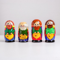 Матрёшка &laquo;Репка&raquo; 6 в 1, МИКС