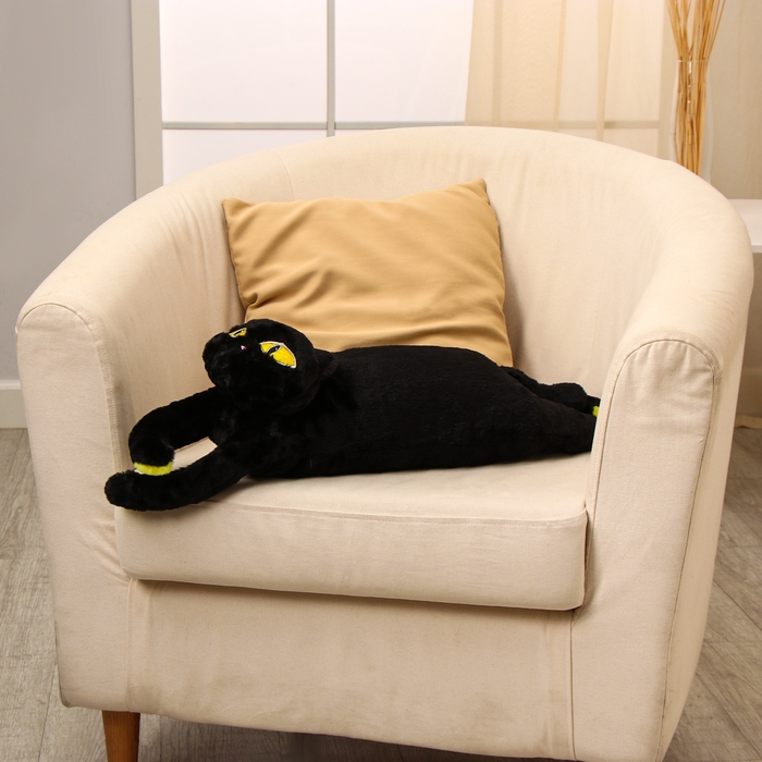 Мягкая игрушка &laquo;Кот&raquo;, 70 см, цвет чёрный