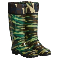 Сапоги мужские С-25РМ, ПВХ, камуфляж, размер 44