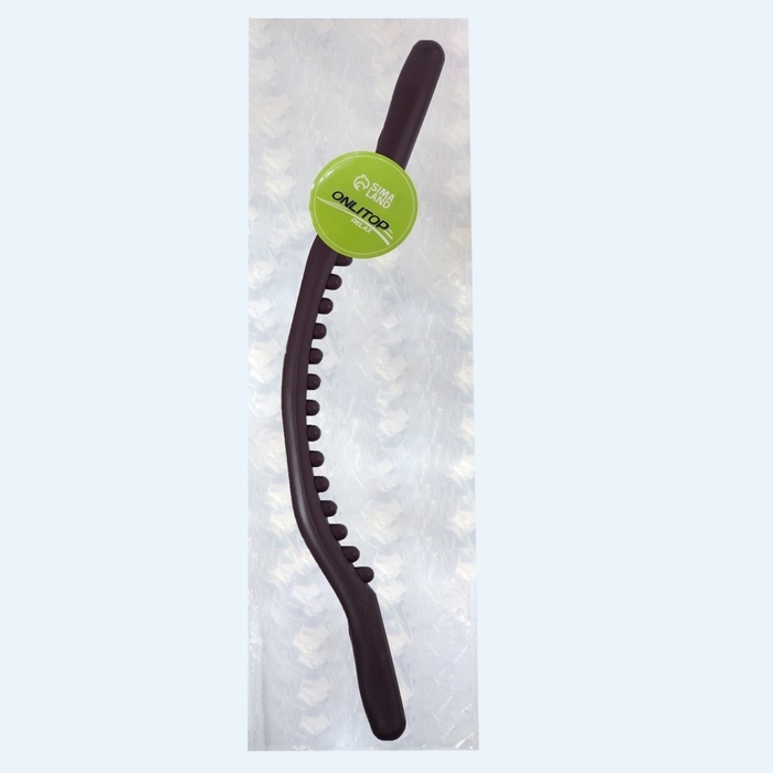 Массажёр универсальный «Дуга», 46 × 2 × 8 см, цвет коричневый Массажёр универсальный «Дуга», 46 × 2 × 8 см, цвет коричневый