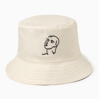 Панама женская двусторонняя MINAKU &laquo;Лицо&raquo; цвет бежевый, размер 56-58