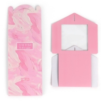 Коробка кондитерская с окном, сундук, «Нежные краски», 20 х 20 х 20 см Коробка кондитерская с окном, сундук, «Нежные краски», 20 х 20 х 20 см