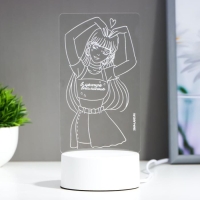 Светильник "Девушка" LED RGB от сети RISALUX Светильник "Девушка" LED RGB от сети RISALUX