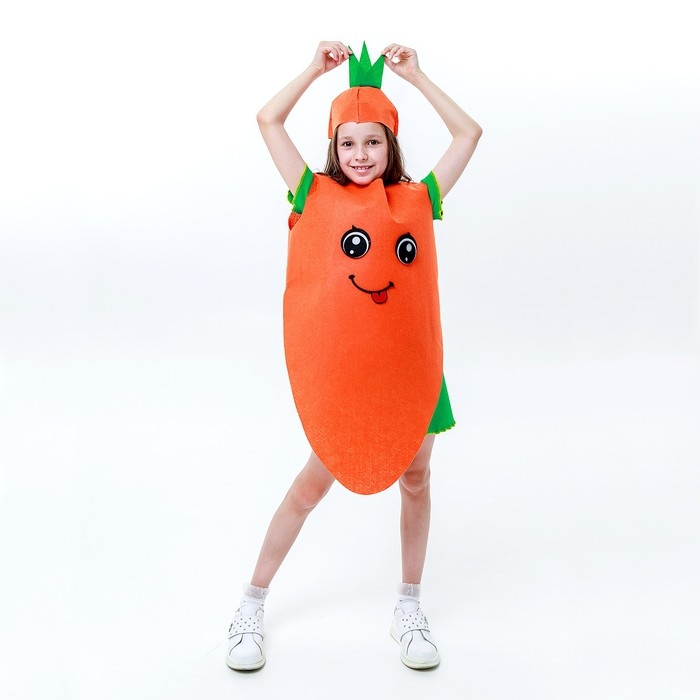 Карнавальный набор &laquo;Сильная морковка&raquo;, фетр
