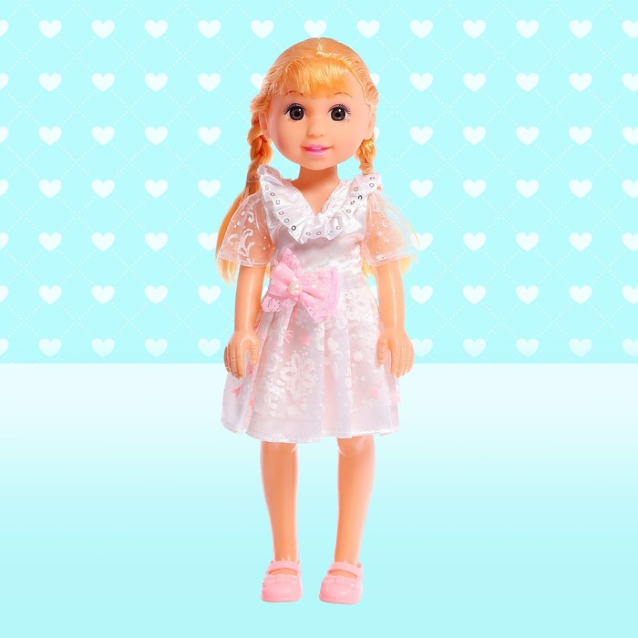 Кукла классическая &laquo;Наташа&raquo; в платье, МИКС