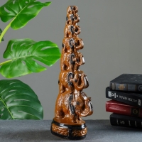 Фигура "Семь Слонов" 40&times;15&times;9см МИКС