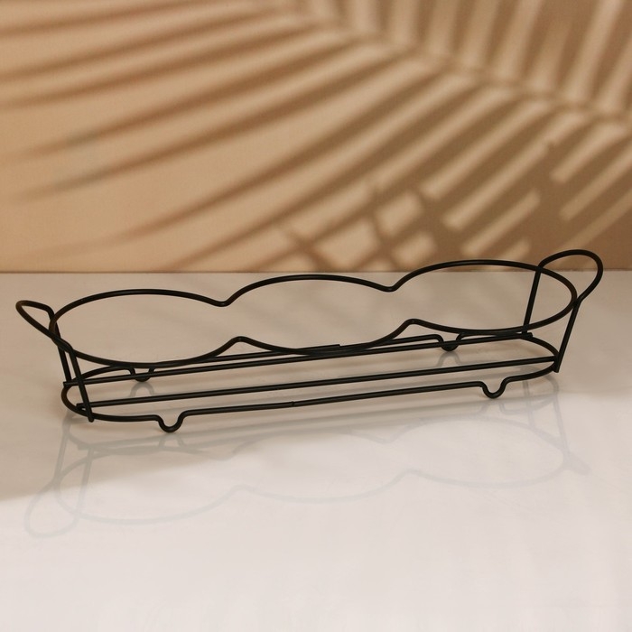 Банки керамические для специй на металлической подставке Natural product, 200 мл, 3 шт