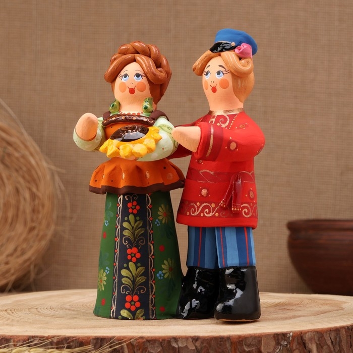 Ковровская игрушка Ковровская игрушка "Парочка, лето", керамика