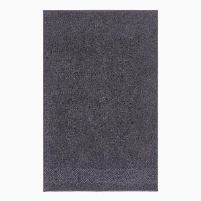 Полотенце махровое Flashlights, 50Х90см, цвет серый, 305г/м2, хлопок