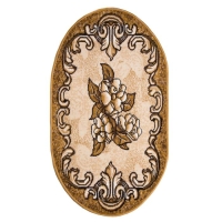 Ковёр &laquo;Золушка&raquo;, 100х200 см, овальный
