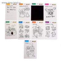 3D Планшет для рисования, 6 маркеров, звук МИКС 3D Планшет для рисования, 6 маркеров, звук МИКС